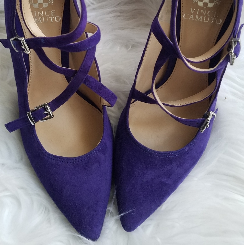 Vince Camuto strappy pointed pumps